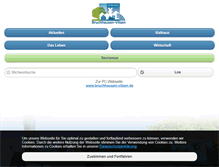 Tablet Screenshot of bruchhausen-vilsen.de